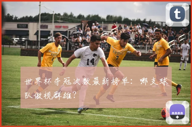 世界杯夺冠次数最新榜单：哪支球队傲视群雄？